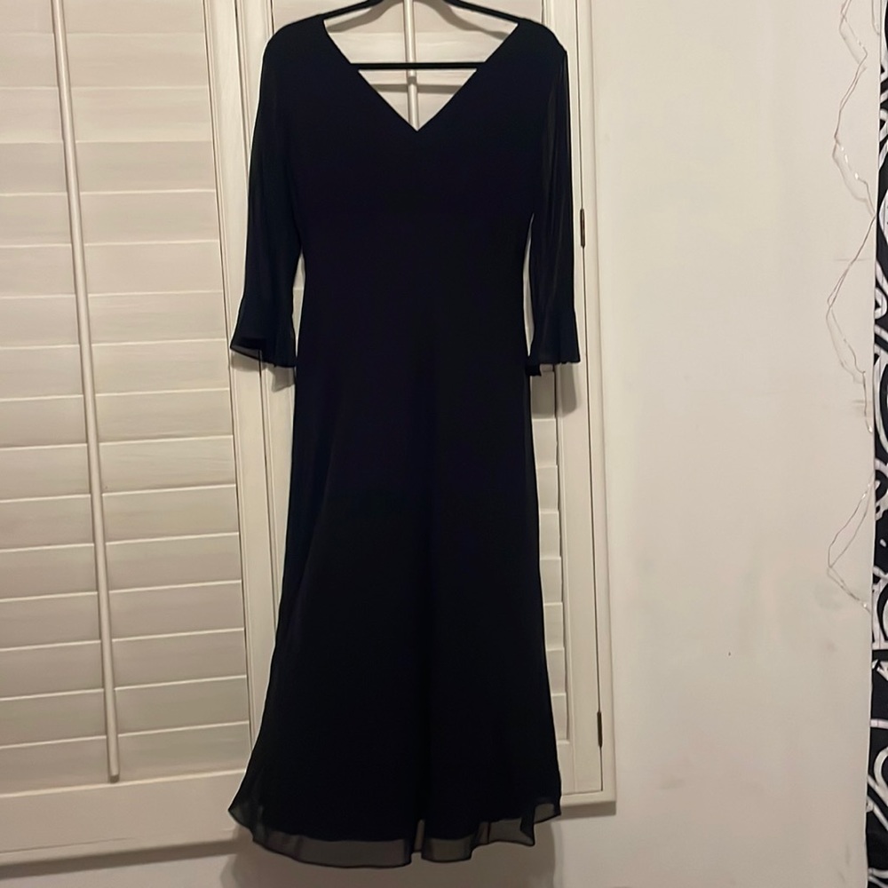 Silk Valerie Stevens Little Black Dress, S12